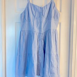 Blue Sleeveless Sundress